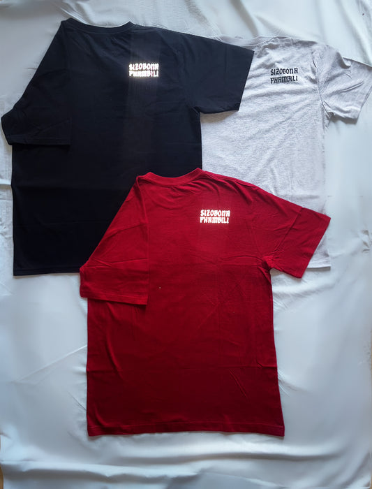 Short Sleeve Reflective "Phambili Core" Design T-Shirt