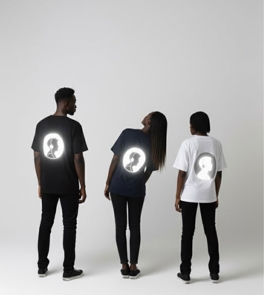 Short Sleeve "Inner Sound" Design T-Shirt