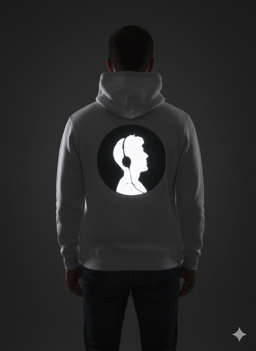 Long Sleeve "Inner Sound" design Hoodie