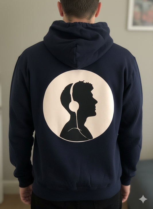 Long Sleeve "Inner Sound" design Hoodie