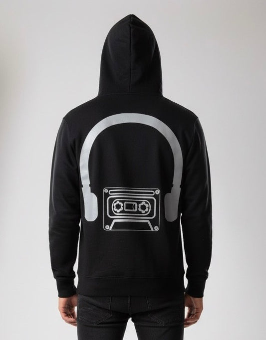 Long Sleeve Reflective "Rewind Series" Design Hoodie